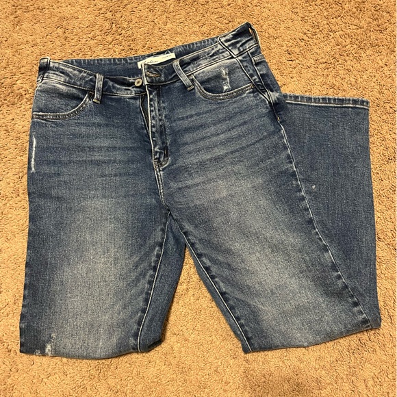 KanCan Denim - KanCan Dark Blue Straight Jeans